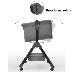 Crib Splicing Big Multi Functional Bedside Baby Bed (3 Colors)