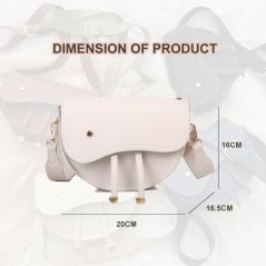 Retro Small Simple Sling Female Popular New Trendy Strap Fashion Saddle Bag