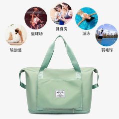 Unisex Travel Fitness Large Storage Luggage Bag Foldable Baggage Bag
