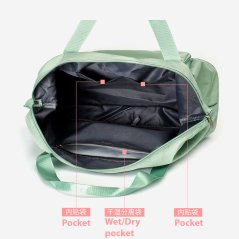 Unisex Travel Fitness Large Storage Luggage Bag Foldable Baggage Bag