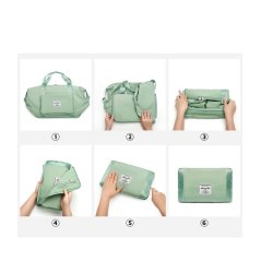 Unisex Travel Fitness Large Storage Luggage Bag Foldable Baggage Bag