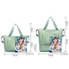 Unisex Travel Fitness Large Storage Luggage Bag Foldable Baggage Bag