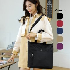 Women Fashion Casual Business Nylon Shoulder Bag Large Storage Strap Bag