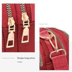 Women Fashion Small Square Bag Lady Shoulder Messenger Bag Mobile Phone