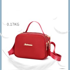 Women Fashion Small Square Bag Lady Shoulder Messenger Bag Mobile Phone