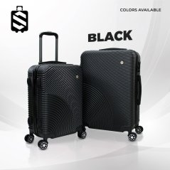 SKY TRAVELLER SKY343 2-In-1 Premium Narrow Curve Textured Ultralight Luggage Set 
