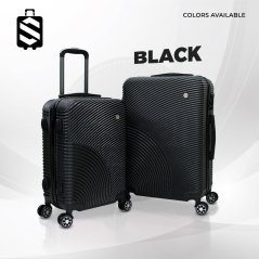 SKY TRAVELLER SKY343 2-In-1 Premium Narrow Curve Textured Ultralight Luggage Set 