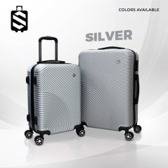 SKY TRAVELLER SKY343 2-In-1 Premium Narrow Curve Textured Ultralight Luggage Set 