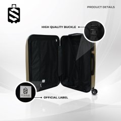 SKY TRAVELLER SKY344 2-In-1 Premium Luggage with Rotatable Wheels
