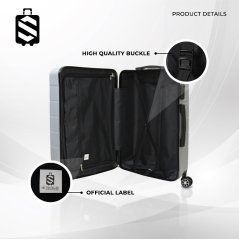 SKY TRAVELLER SKY341 2-In-1 Hard Case Spinner Wheels Ultralight Luggage Set