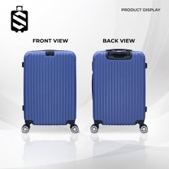 SKY TRAVELLER SKY346 2-In-1 Premium Fine Straight Stripes Luggage
