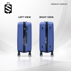 SKY TRAVELLER SKY346 2-In-1 Premium Fine Straight Stripes Luggage