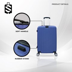SKY TRAVELLER SKY346 2-In-1 Premium Fine Straight Stripes Luggage