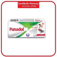 Gsk Panadol Extend 6 Tablets / 12 Caplets -  Musle & Joint Pain / Sakit Otot & Sendi