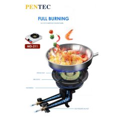 PENTEC Single Burner Gas Stove MD-211 High Efficiency Burning
