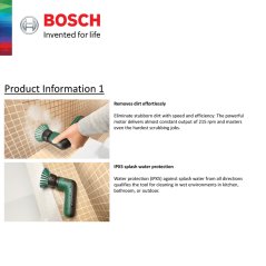 Bosch Universal Cordless Brush - 06033E0050