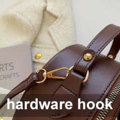 Retro Round Hand Held One Shoulder Sling Women Outdoor Bag - 4 Types