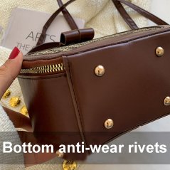 Retro Round Hand Held One Shoulder Sling Women Outdoor Bag - 4 Types
