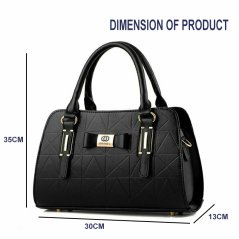 Women Fashion Embossed Handbag Trade One Shoulder (3 Colors)