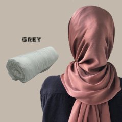 Gdeal Satin Silk Shawl Women Scarf Headwear Muslim Fashion (10 Colors)