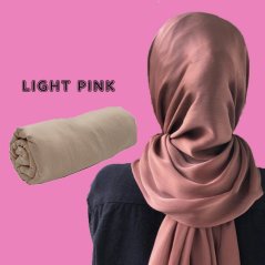 Gdeal Satin Silk Shawl Women Scarf Headwear Muslim Fashion (10 Colors)