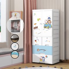 GTE Children Wardrobe Home Locker Toy Clothing Locker (3 Designs)