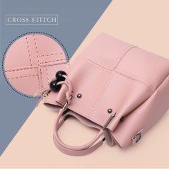 3pcs Women Mini Purse Bag Large Capacity Shoulder Casual Handbag (4 Colors)