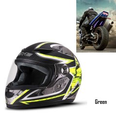 Gdeal Retro Full Face Helmet Scooter Motorbike Riding Men Motocross