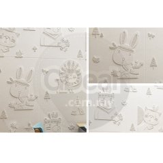 Gdeal 3D Wall Sticker Children Bedroom Decoration Wallpaper (3 Colors)