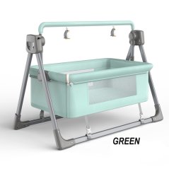 Newborn Electric Cradle Rocking Bed Smart Coax with Bluetooth Music