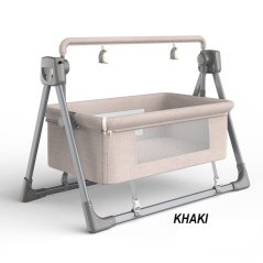 Newborn Electric Cradle Rocking Bed Smart Coax with Bluetooth Music