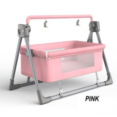 Newborn Electric Cradle Rocking Bed Smart Coax with Bluetooth Music
