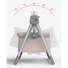 Newborn Electric Cradle Rocking Bed Smart Coax with Bluetooth Music