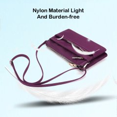 Oxford Cloth Multi Layer Casual One Shoulder Messenger Bag (4 Colors)