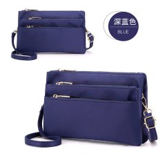 Oxford Cloth Multi Layer Casual One Shoulder Messenger Bag (4 Colors)