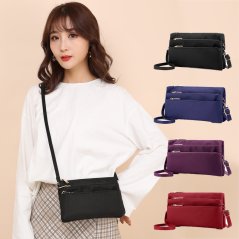 Oxford Cloth Multi Layer Casual One Shoulder Messenger Bag (4 Colors)