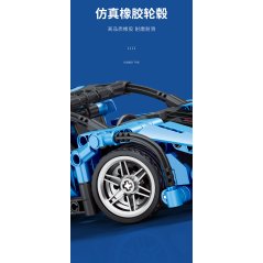 Sembo Technique Racing Car Sport Transport Building Block Toy 701053
