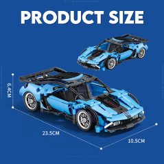 Sembo Technique Racing Car Sport Transport Building Block Toy 701053
