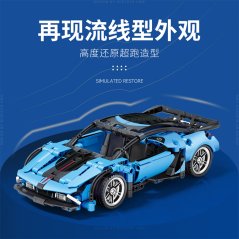 Sembo Technique Racing Car Sport Transport Building Block Toy 701053