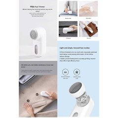 Xiaomi Lint Remover Clothes Fuzz Pellet Trimmer Machine Fabric Shaver