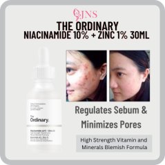 The Ordinary Niacinamide 10% + Zinc 1% Skin Brightening Serum 30ml