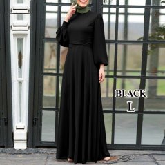 Sundress Kaftan Dress Spring Long Sleeve Oversized Robe - 4 Sizes (4 Colors)