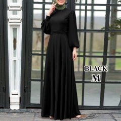 Sundress Kaftan Dress Spring Long Sleeve Oversized Robe - 4 Sizes (4 Colors)