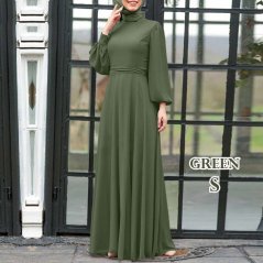 Sundress Kaftan Dress Spring Long Sleeve Oversized Robe - 4 Sizes (4 Colors)