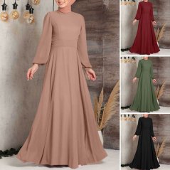 Sundress Kaftan Dress Spring Long Sleeve Oversized Robe - 4 Sizes (4 Colors)