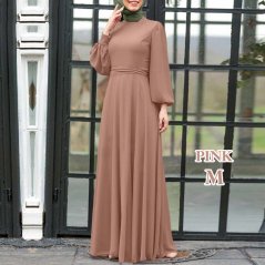Sundress Kaftan Dress Spring Long Sleeve Oversized Robe - 4 Sizes (4 Colors)
