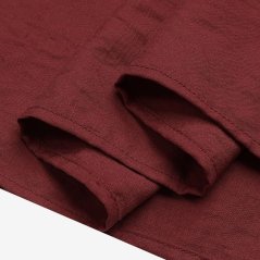 Muslimah Round Neck Lantern Sleeves Loose Dress - 4 Sizes (4 Colors)