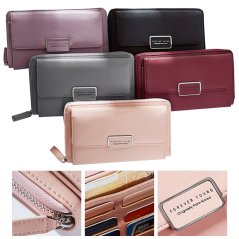 Gdeal Forever Young Ladies Zipper Bag Large-capacity Chain Bag Fashion Europe United States Long Wallet (LGF570-1W)