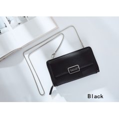 Gdeal Forever Young Ladies Zipper Bag Large-capacity Chain Bag Fashion Europe United States Long Wallet (LGF570-1W)