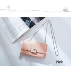 Gdeal Forever Young Ladies Zipper Bag Large-capacity Chain Bag Fashion Europe United States Long Wallet (LGF570-1W)